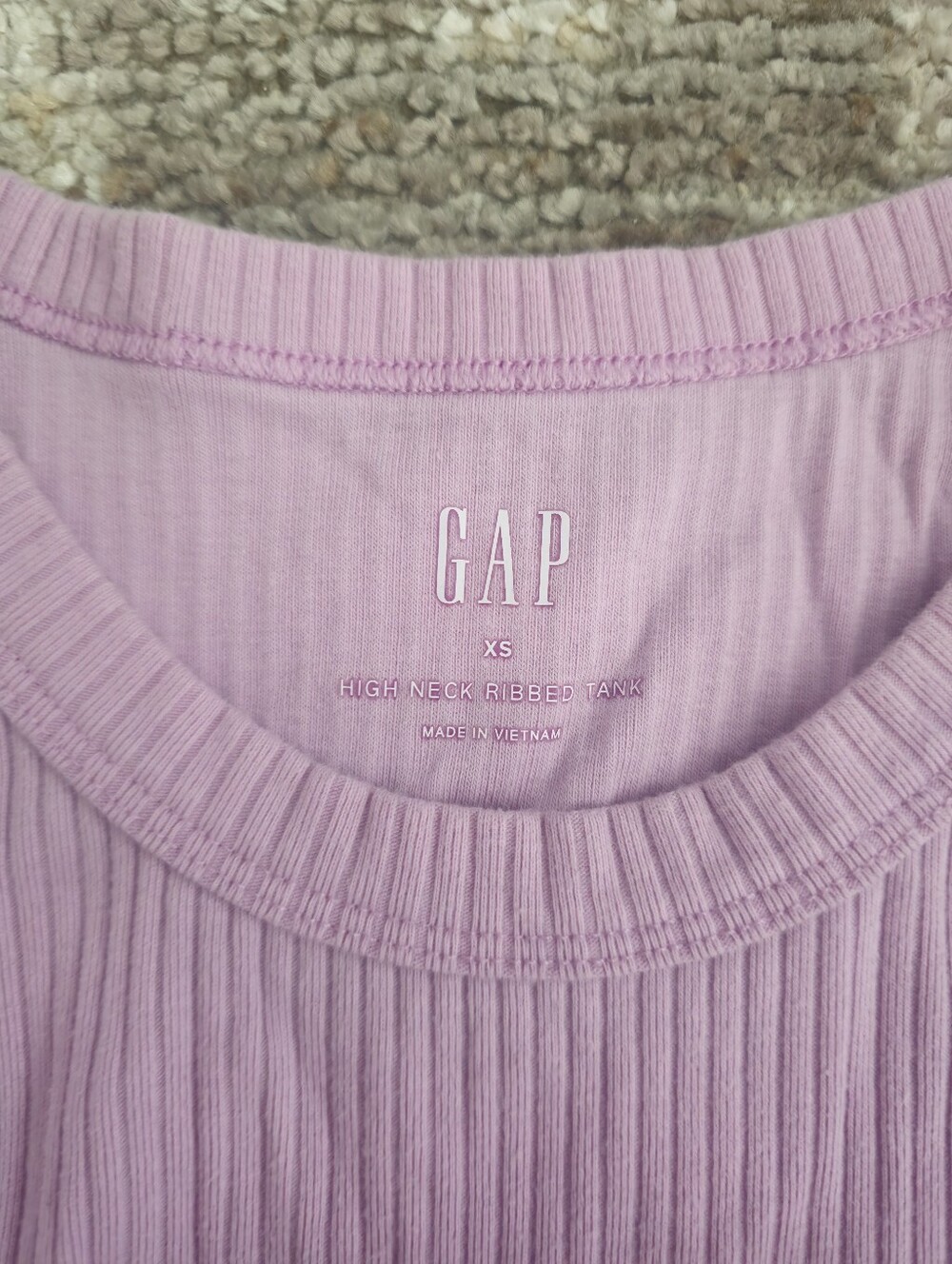 Gap High Neck Ribbed Tank - Picture 2 of 2